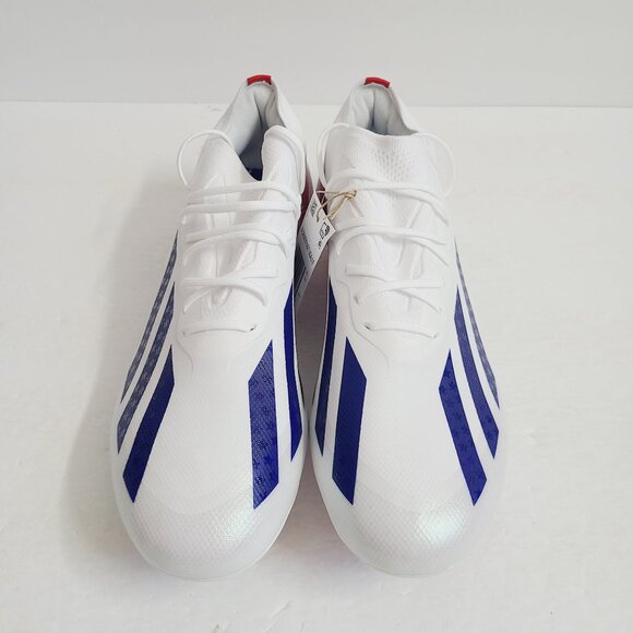 NEW Adidas x Crazyfast USA.1 FG Soccer Cleats IG0664 Size 10 White Blue Red main image 5